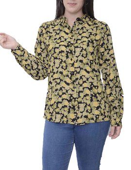 Thumb camisa negra floral ichi yvonne para mujer  4 