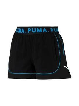Shorts Puma Chase Negro Mujer