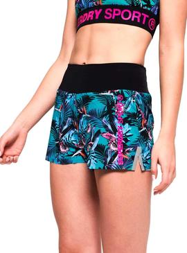 Shorts Superdry Active Tropical Mujer