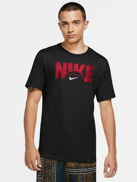 Camiseta Nike Negro/Rojo Hombre