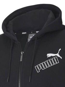 Chaqueta Puma Big Logo Negro Hombre