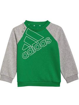 Chandal Adidas Verde/Gris Bebe