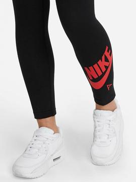 Malla Nike Favourites Negro/Rojo Niña
