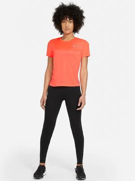 Camiseta Nike Tecnica Naranja Mujer