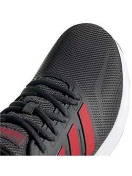 Zapatilla Adidas Runfalcon Gris/Rojo Hombre