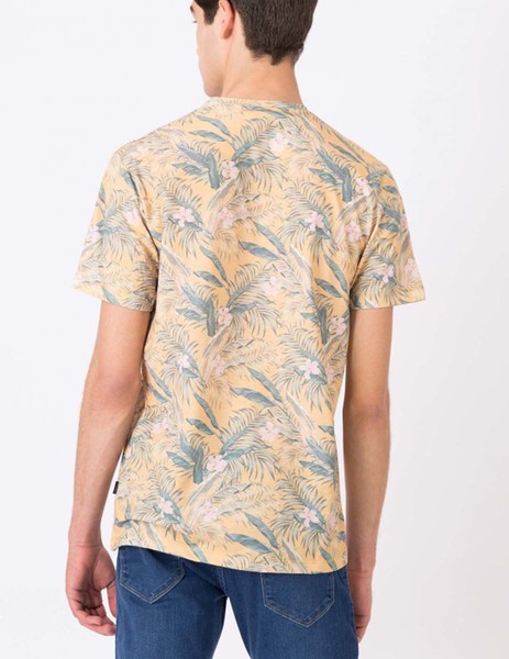 Gallery camiseta estampado floral  manga corta tiffosi mongolia para hombre  2 