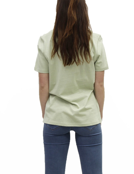 Gallery camiseta verde ichi skye manga corta para mujer  3 