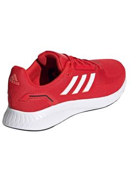 Zapatilla Adidas Runfalcon Rojo Hombre
