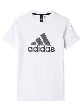 Camiseta Adidas Bos Blanco Niño