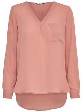 Blusa Only Bailey Coral