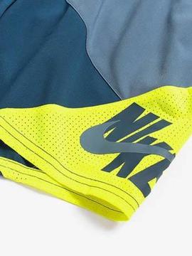 Bañador Nike Azul Fosforito Hombre
