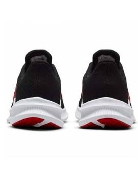 Zapatilla Nike Downshifter Negro Rojo Hombre
