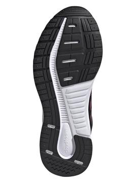 Zapatilla Adidas Galaxy 5 Negro/Lila Mujer