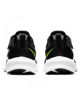 Zapatilla Nike Downshifter 11 Gris/Verde Niño