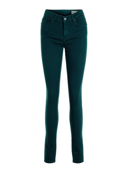 Pantalon Vero Moda verde Hot Seven pitillo shape up para mujer