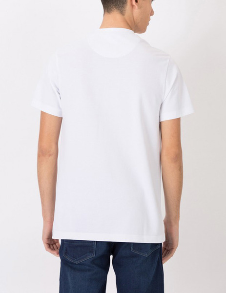 Gallery camiseta blanco tiffosi kalama estampado geometrico para hombre  3 