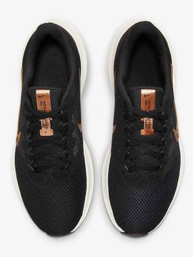 Zapatilla Nike Downshifter Negro/Oro Mujer