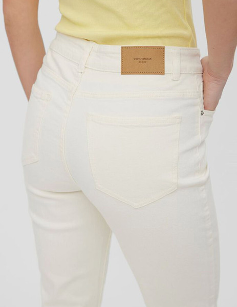 Gallery pantalon blanco vero moda brenda ancho mujer  6 