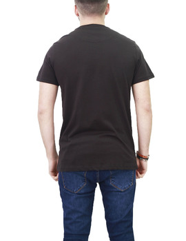 Camiseta negra Losan con print para hombre