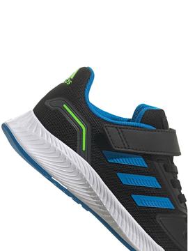 Zapatilla Adidas Runfalcon Negro/Azul