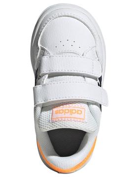 Zapatilla Adidas Breaknet Bco/Azul/Naranja