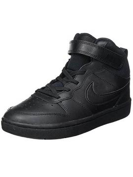 Botin Nike Court Borough Negro Unisex
