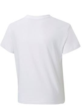 Camiseta Puma Logo Blanco Niña