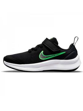 Zapatilla Nike Star Runner Negro/Verde