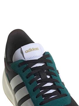 Zapatilla Adidas RUN 70S Negro/Verde Hombre