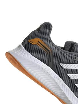 Zapatilla Adidas Runfalcon 2.0 Gris Blc Nrg Hombre
