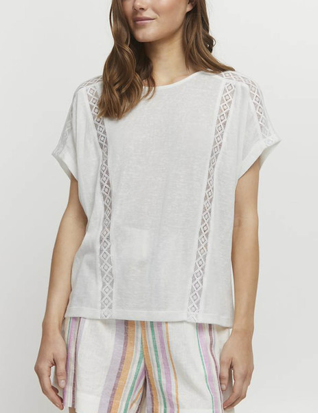 Gallery camiseta blanca byoung con alados usia para mujer  5 