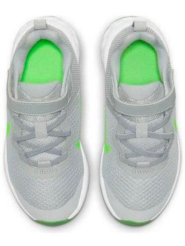Zapatilla Nike Revolution 6 Gris/Verde Niñ@