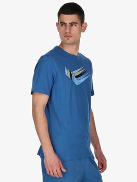 Camiseta Nike Azul Hombre