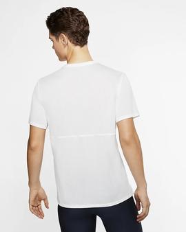 Camiseta Tecnica Nike Run Blanco Hombre
