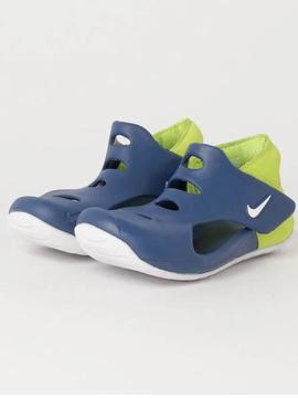 Sandalia Nike Sunray Protect 3 Azul/Verde Niñ@