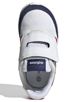 Zapatilla Adidas Run 70s Bco/Azul Bebe