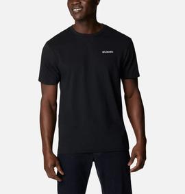 Camiseta Columbia Cascades Negro Hombre