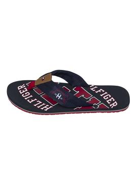 Chanclas Tommy Hilfiger Essential TH Marino Hombre