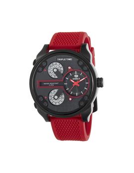 Reloj MAREA Trendy Triple Black Red