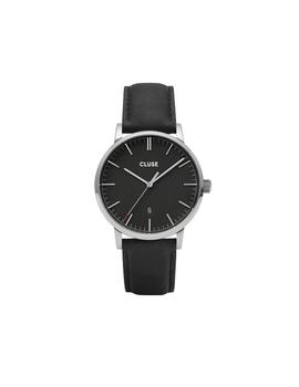 Reloj CLUSE Aravis Leather silver-black