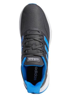 Zapatilla Adidas Runfalcon Gris/Azul Hombre