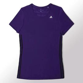 Camiseta Adidas Tecnica Morado Mujer