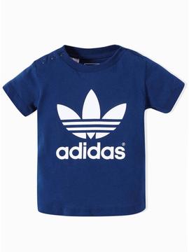 Camiseta Adidas I Trefoil Tee Azul