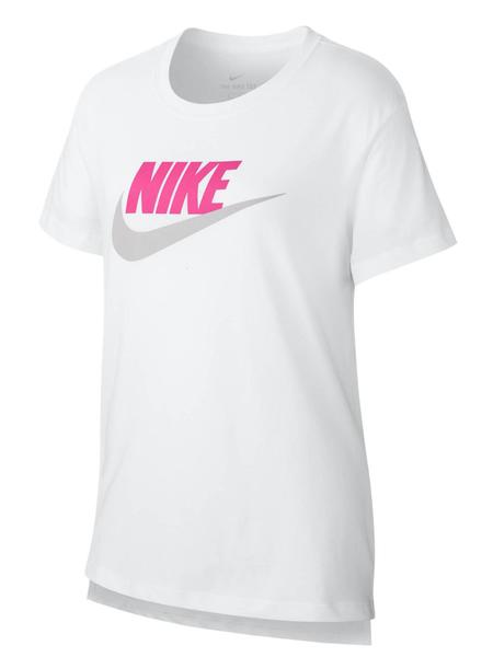 A tiempo retroceder Lijadoras Camiseta Nike Blanca Niña