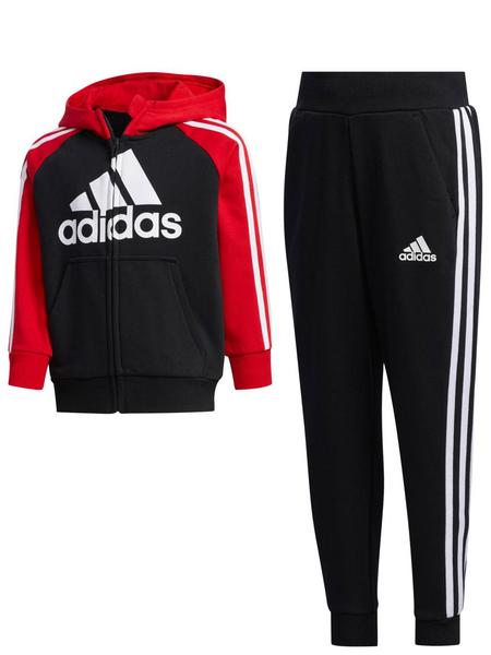 Chandal Adidas Negro/Rojo