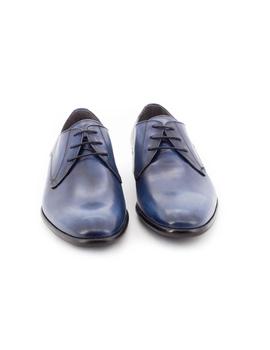 Zapato Donatelli De Piel Azul 9843