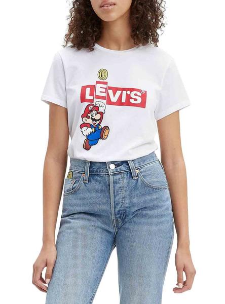 Camiseta Levis Mario Blanco