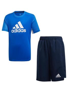 Conjunto Adidas Tecnico Azul Niño