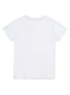 Camiseta Mayoral Diver Blanco para Niño