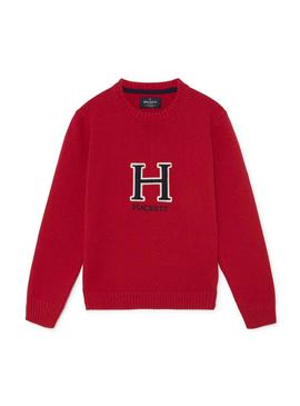 Jersey Hackett H Logo Rojo para Niño